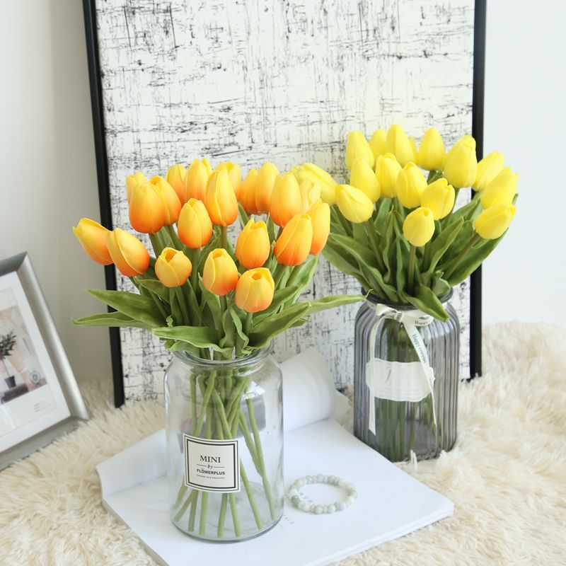 silk tulips